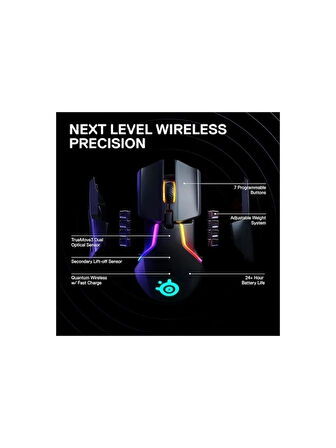 SteelSeries Rival 650 Kablosuz Gaming Mouse(OUTLET)