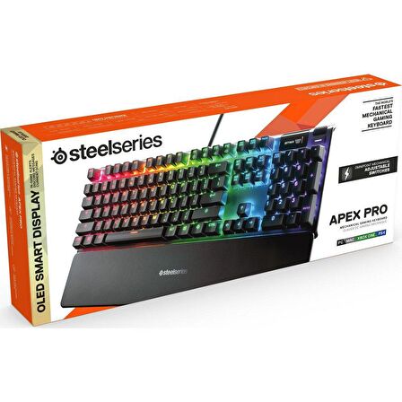 SteelSeries Apex Pro RGB Mekanik Oyuncu Klavyesi - UK