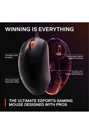 SteelSeries Prime Fps Gaming Oyuncu Mouse OUTLET