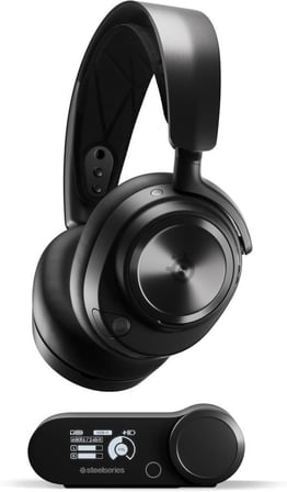 steelseries arctis nova pro kablolu/kablosuz kulak üstü oyuncu kulaklığı - outlet
