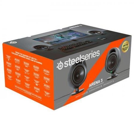 Steelseries Arena 3 LED 2.0 Siyah Gaming Hoparlör