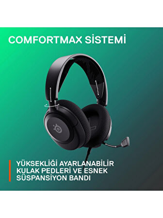 SteelSeries Arctis Nova 1 Multi-System Oyun Kulaklığı(OUTLET)