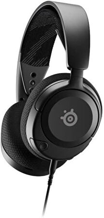 SteelSeries Arctis Nova 1 Siyah Kablolu Mikrofonlu Kulak Üstü Oyuncu Kulaklığı - Teşhir