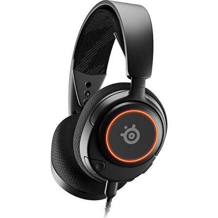 Steelseries Arctis Nova 3 Multi-System Oyun Kulaklığı — Hi-Fi Sürücüler — 360° Uzamsal Ses — Rgb Işıklar — Clearcast Gen 2 Mikrofon — Pc, Ps5, Ps4, Switch