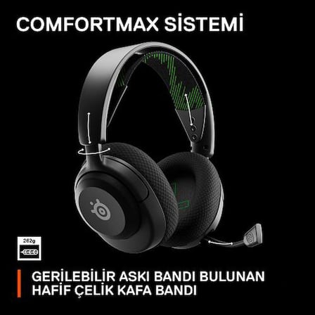 SteelSeries Arctis Nova 4X Kablosuz Çoklu Platform Oyun Kulaklığı
