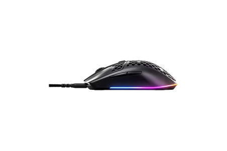 SteelSeries Aerox 3 Onyx RGB Optik Kablolu Oyuncu Mouse Teşhir