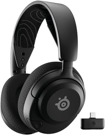 SteelSeries Arctis Nova 5 Siyah Kablosuz Mikrofonlu Kulak Üstü Oyuncu Kulaklığı - Teşhir