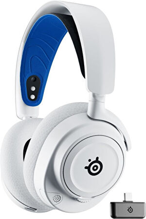 SteelSeries Arctis Nova 7P Beyaz Kablolu/Kablosuz Kulak Üstü Oyuncu Kulaklığı - Teşhir