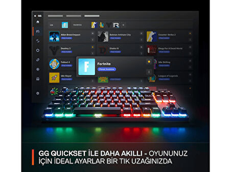 STEELSERIES Apex Pro TKL Gen 3 Mekanik Kablolu Gaming Q Klavye - UK