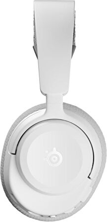 SteelSeries Arctis Nova 3P Wireless Beyaz Gaming Kulaklık - Mobil Uygulama ile Kontrol - 40 Saat Pil Ömrü PS5, PS4, PC, Switch, Mobil Uyumlu