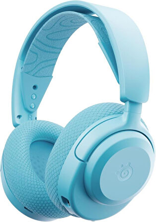 SteelSeries Arctis Nova 3X Wireless Aqua Gaming Kulaklık - Mobil Uygulama ile Kontrol - 40 Saat Pil Ömrü - PS5, PS4, PC, Switch, Mobil Uyumlu