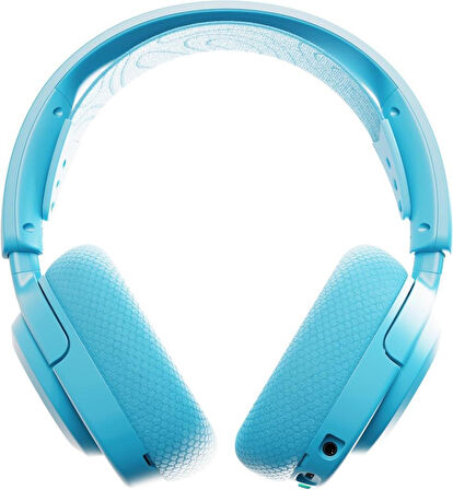 SteelSeries Arctis Nova 3X Wireless Aqua Gaming Kulaklık - Mobil Uygulama ile Kontrol - 40 Saat Pil Ömrü - PS5, PS4, PC, Switch, Mobil Uyumlu