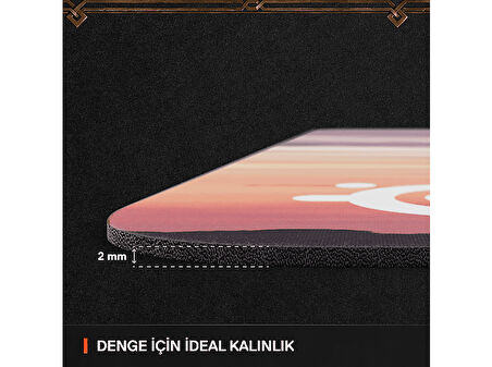 STEELSERIES Qck XXL Wow Edition Kauçuk Mousepad Siyah