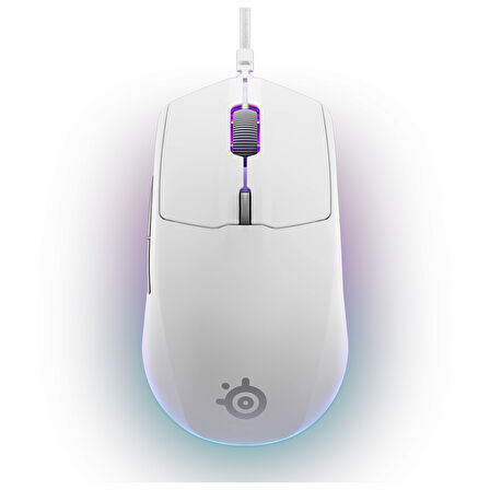 SteelSeries Rival 3 Gen 2 SSM62516 Optik 6 Tuş 8500DPI Beyaz Kablolu Gaming (Oyuncu) Mouse