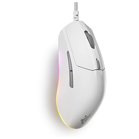 SteelSeries Rival 3 Gen 2 SSM62516 Optik 6 Tuş 8500DPI Beyaz Kablolu Gaming (Oyuncu) Mouse