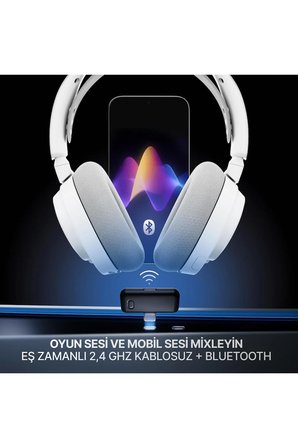 SteelSeries Arctis Nova 7 Gen 2 Wireless Oyun Kulaklığı - Beyaz