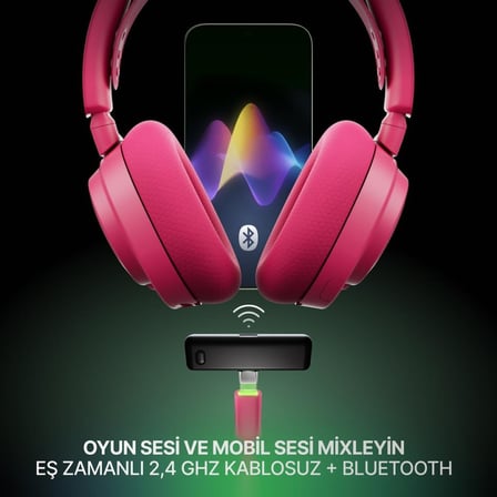 Steelseries Arctis Nova 7X Gen2 Kablosuz Magenta Gaming Kulaklık
