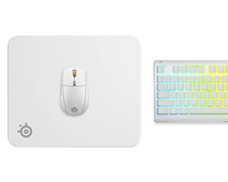 SteelSeries QcK M - White SSMP63461 Oyun Mousepad
