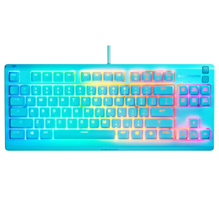 SteelSeries Apex 3 TKL TR Q RGB Membrane Kablolu Aqua Gaming (Oyuncu) Klavye