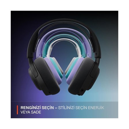 Steelseries Arctis Nova 3pc Wireless ve Bluetooth Gaming Kulaklık - Siyah
