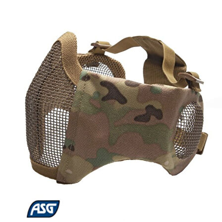 ASG Kulak ve Ağız Korumalı Camo Multicam Airsoft Maske