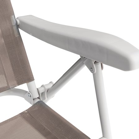 Outwell Cromer 5 Kademeli Katlanır Kamp Sandalyesi Toffee Tint