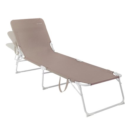 Outwell Tenby 3 Kademeli Katlanır Şezlong Toffee Tint