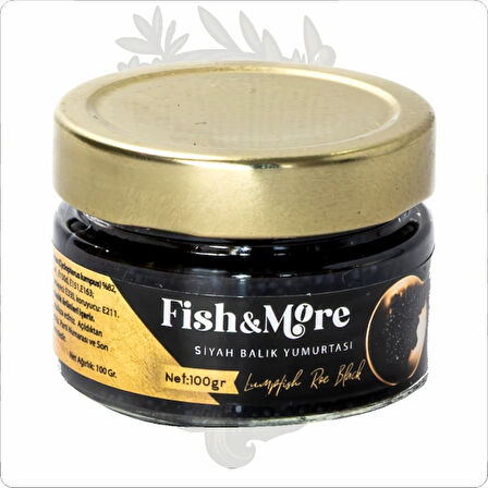 İTHAL FİSH MORE SİYAH HAVYAR 100 GR