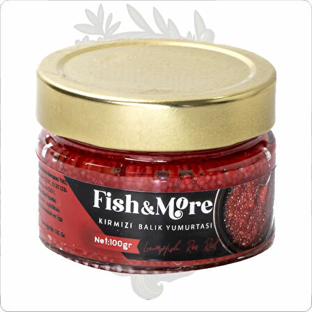 İTHAL FİSH MORE KIRMIZI HAVYAR 100 GR