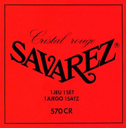 Savarez 570CR Crystal Rouge Klasik Gitar Tel Seti