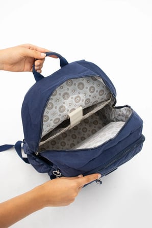 Unisex Ultra Hafif Çok Cepli Su Geçirmez Okul Seyahat ve Günlük Sırt Çantası