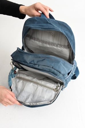 Unisex Ultra Hafif Orta Boy Çok Cepli Su Geçirmez Günlük veya seyahat Sırt Çantası