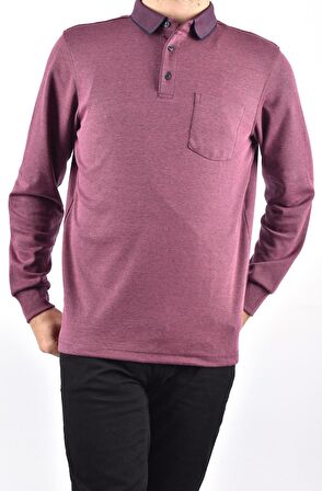 R7280 CEPLİ SWEAT /LACİVERT-GÜL/M