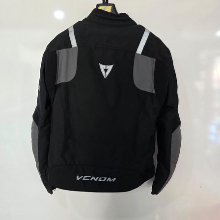 VENOM 4 MEVSİM MONT AİR RACİNG SİYAH GRİ L
