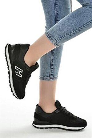 Hammer Jack Peru Kadın Sneaker Spor Ayakkabı 19250 Siyah v10