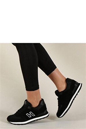 Hammer Jack Peru Kadın Sneaker Spor Ayakkabı 19250 Siyah v10
