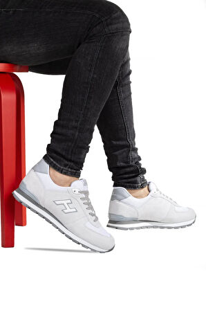 Hammer Jack 19250 Hakiki Deri Unisex Sneaker Spor Ayakkabı