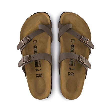 Birkenstock Mayari Hakiki Deri Parmak Arası Kadın Terlik