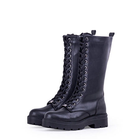 Pierre Cardin Fermuarlı Bağcıklı Kadın Postal Bot