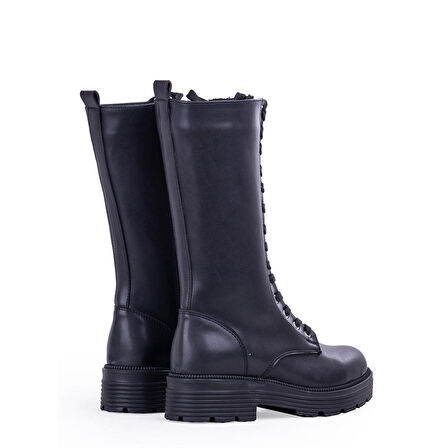 Pierre Cardin Fermuarlı Bağcıklı Kadın Postal Bot