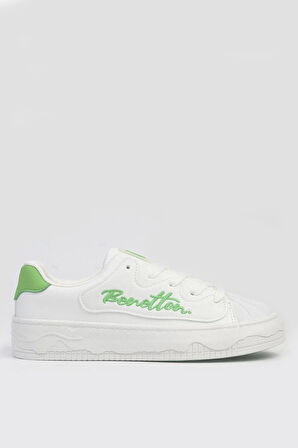 Benetton 10102  Yüksek Taban Günlük Kadın Sneaker Ayakkabı