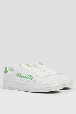Benetton 10102  Yüksek Taban Günlük Kadın Sneaker Ayakkabı