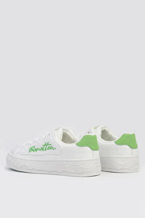Benetton 10102  Yüksek Taban Günlük Kadın Sneaker Ayakkabı