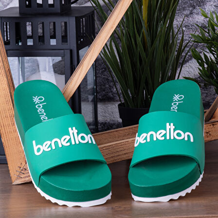 Benetton 1212 Günlük Yüksek Taban Kadın Terlik