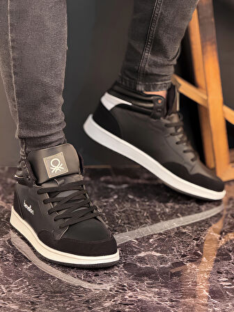 Benetton Erkek Günlük Bilekli Sneaker Ayakkabı