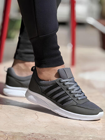 Ghattix 4 Çizgili Erkek Sneaker Ayakkabı