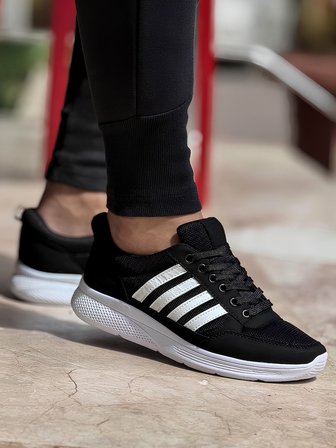 Ghattix 4 Çizgili Erkek Sneaker Ayakkabı