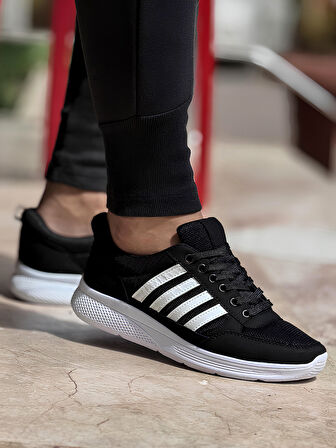 Ghattix 4 Çizgili Erkek Sneaker Ayakkabı