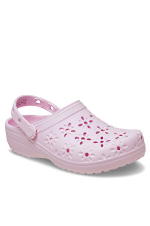 Crocs Classic Floral Cut Out Clog Kadın Terlik