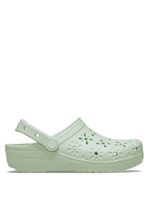 Crocs Classic Floral Cut Out Clog Kadın Terlik